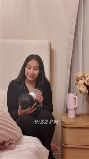 Mom Life Reality POV: Falling Asleep Postpartum — Relatable Mom Clip