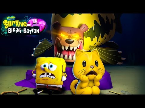 99 Nights.. But It's in BIKINI BOTTOM! (Roblox Spongebob HORROR Game)
