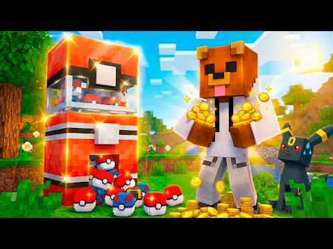 LA NUEVA MAQUINA DE GACHA (Minecraft Pokemon, Episodio 3)