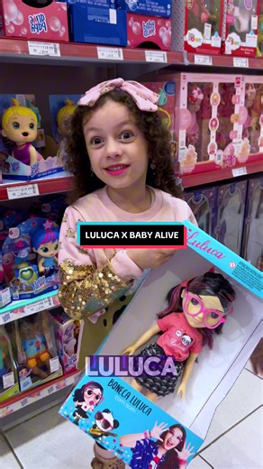 Escolha entre Boneca Luluca e Baby Alive: Diversão garantida! 🤹‍♀️