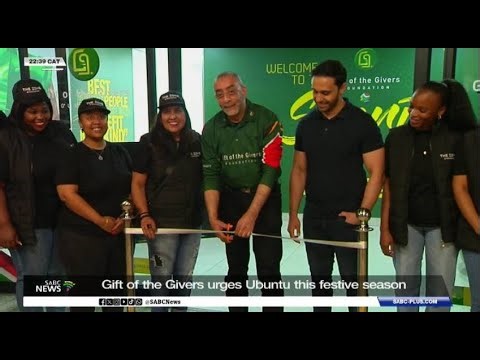 Gift of the Givers urges Ubuntu this festive season