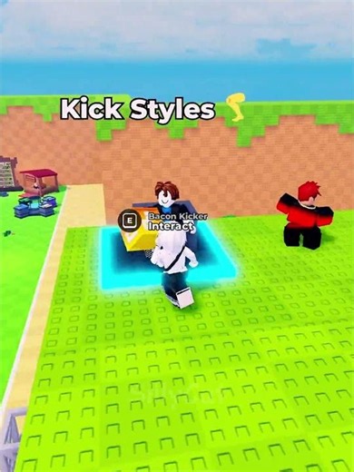Aliens bullied the Bacon😠 In Kick a Lucky Block💀