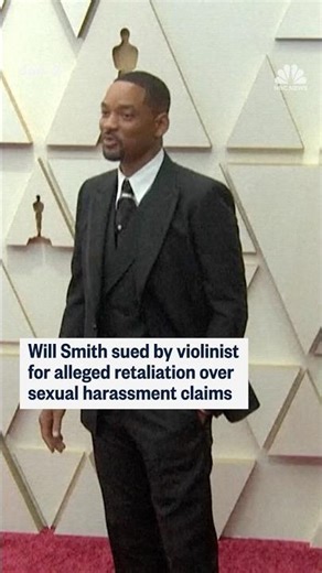 Will Smith sued by violinist for alleged retaliation over sexual harassment claims