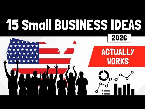 15 Small Business Ideas That ACTUALLY WORK in the USA Right Now in 2026