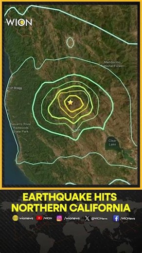Magnitude 5.6 Earthquake Strikes Northern California Region, USGS Says | WION Shorts
