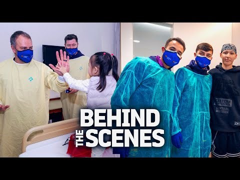 HEARTWARMING | BARÇA PLAYERS VISIT CHILDREN IN HOSPITAL | FC Barcelona 🔵🔴