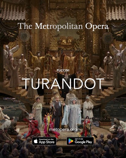 Experience Puccini's grand spectacle on the Met stage. | The Metropolitan Opera