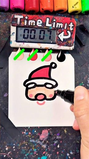 Drawing Santa Claus in 30Sec