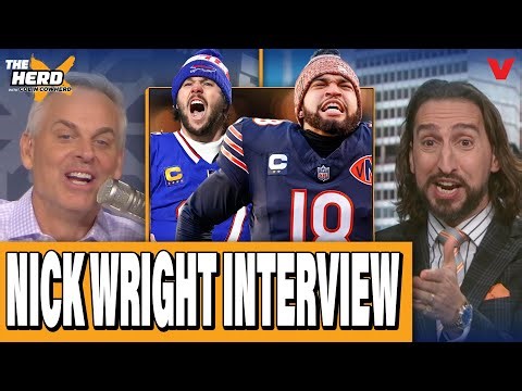 Colin Cowherd & Nick Wright DEBATE NFL playoff predictions, Bills SB? Chiefs rebuild | THE HERD