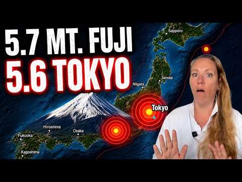 Japan on ALERT ! Dangerous Volcano Mt. Fuji shaking after Tokyo Earthquake !