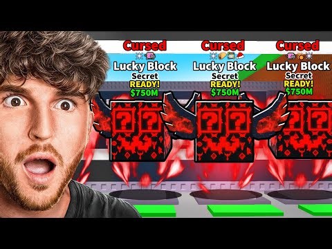 I Opened The RAREST CURSED Lucky Blocks..