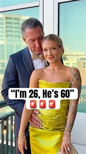“I’m 26, He’s 60” #shorts #agegap #tiktokcouple