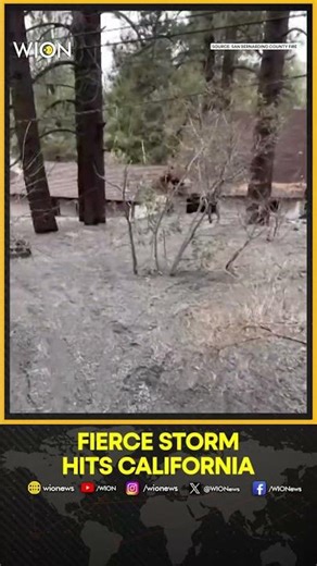 California: Homes and Cars Buried After Fierce Storm | WION