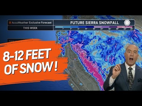8-15 FEET of Snow in California + Life-Threatening Flooding!