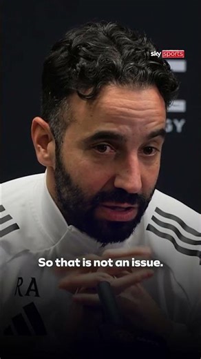 Ruben Amorim responds to the 'Free Kobbie Mainoo' T-shirts 👕