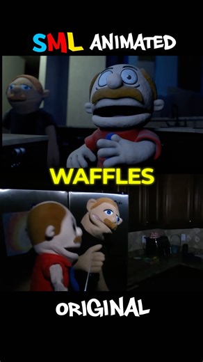 SML Movie VS Animation! | MARVIN BEATS UP DONKEY! 😂