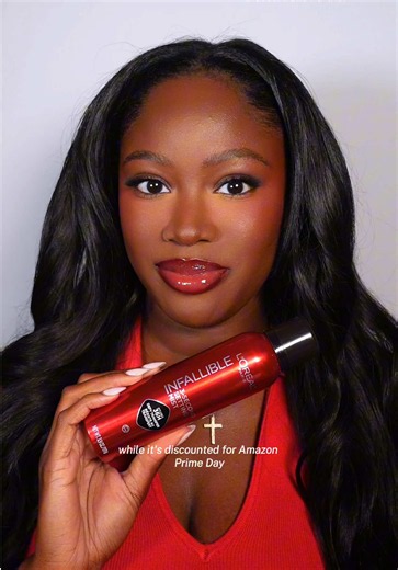 the @loréal paris usa 3-second setting mist is the ONLY product you need for waterproof, sweat-proof, & transfer-resistant makeup ✨ check it out this Amazon Prime Day! #lorealparispartner #lorealparismakeup #settingspray #longlastingmakeup