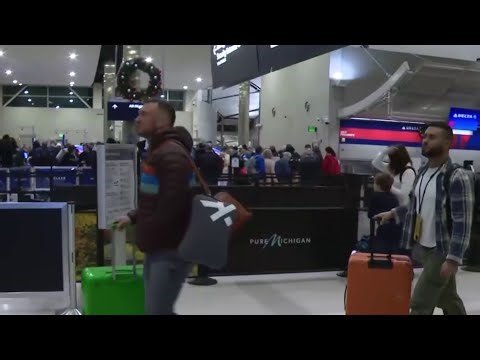 FAA issues ground stop for Delta flights at Detroit Metro Airport
