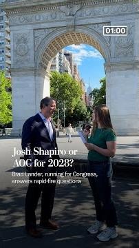 NY Congressional candidate Brad Lander answers rapid-fire questions