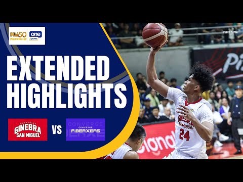 CONVERGE vs. GINEBRA | EXTENDED HIGHLIGHTS | PBA SEASON 50 PHILIPPINE CUP | DEC. 28, 2025