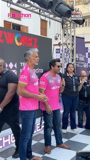 From Strategy to Strength: Milind Soman visits the upGrad Mumba Masters at the Global Chess League