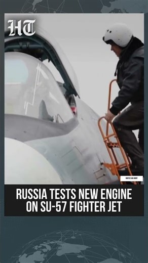 Russian Su-57 Fighter Completes First Flight With New ‘Product 177’ Engine | #shorts