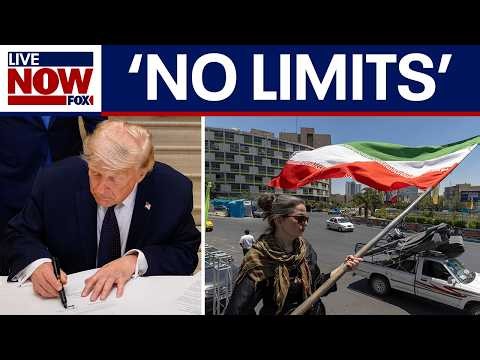 Trump says there are 'no limits' to his power after Iran deal