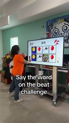Say the Word on the Beat Challenge: Can she do it?!
