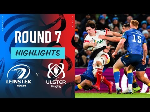 Leinster v Ulster | Highlights | Round 7 | URC 2025/26