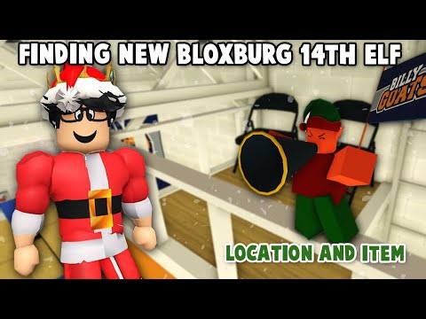 FINDING the NEW BLOXBURG 14TH ELF HUNT LOCATION... this one got spirit