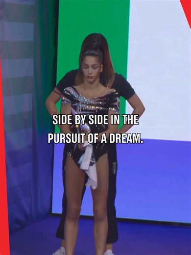 At #Paris2024, Claudia Mancinelli stood with quiet but determined strength beside Sofia Raffaeli - a gesture of support that helped carry the Italian gymnast to the Olympic podium. 💛 #Gymnastics