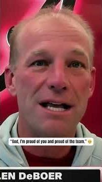 Nick Saban shared how proud he is of Kalen DeBoer 🥹