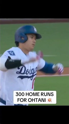 300 HOME RUNS‼️ Shohei Ohtani is the first Japanese-born player to reach do so 👏 (via SportsnetLA)