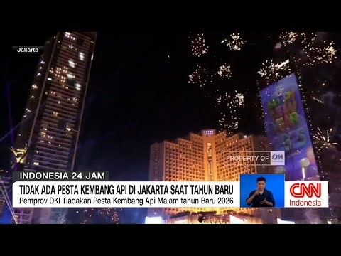 Tak Ada Pesta Kembang Api di Jakarta Saat Tahun Baru
