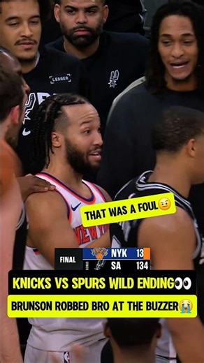 Brunson playing RIGHT to the END😭