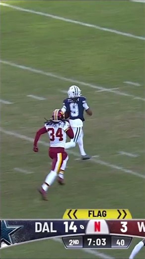 86 YARD HOUSE CALL 🏎️ | 📺: #DALvsWAS on Netflix #DallasCowboys #KaVontaeTurpin #NFL #shorts