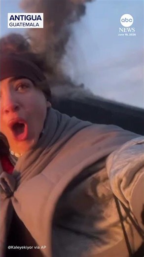 Hikers flee as Guatemala volcano erupts, spewing ash and molten rock