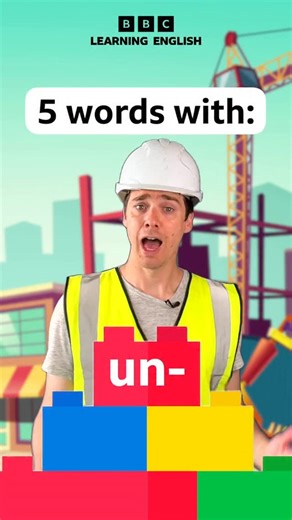 un- is a prefix, which can mean ‘not’. ❌ How many words do you know that start with ‘un’? 🤔 In this video, George introduces 5 words with the un- prefix that you can use in everyday conversation. Can you think of any more? Share them in the comments! 👇 👇 👇 Images: Getty #learningenglish #prefixes #englishlesson #englishvocabulary #englishlanguage #vocab #englishteacher #un #englishclass #englishschool #vocabbuilder | BBC Learning English