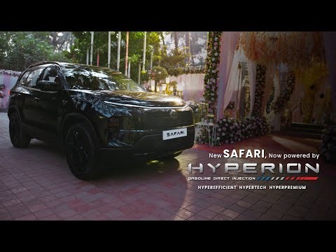 New Tata Safari | HYPERION TURBO GDi Petrol Engine