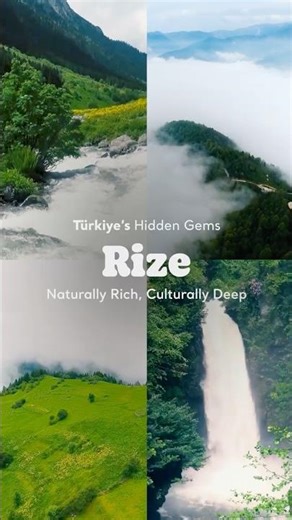 Uncover Rize’s hidden gems: misty peaks, lush valleys and wild rivers. #GoTürkiye