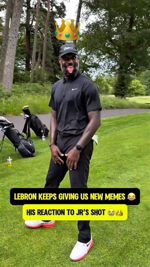 LeBron gave us ANOTHER MEME 😂😂