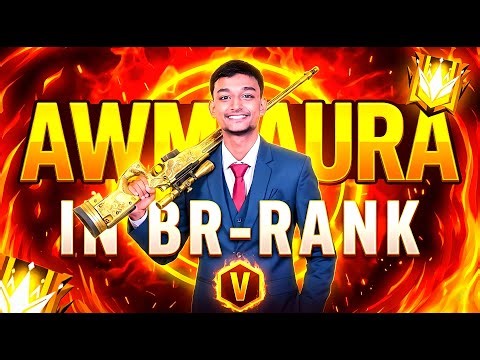 I AM BACK BRO😎AWM AURA IN BR-RANKED🤯2X AWM SPEED GAMEPLAY😎🎯-GARENA FREE FIRE