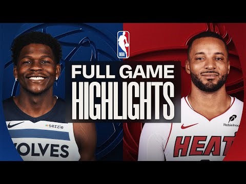 TIMBERWOLVES at HEAT | FULL GAME HIGHLIGHTS | January 3, 2026