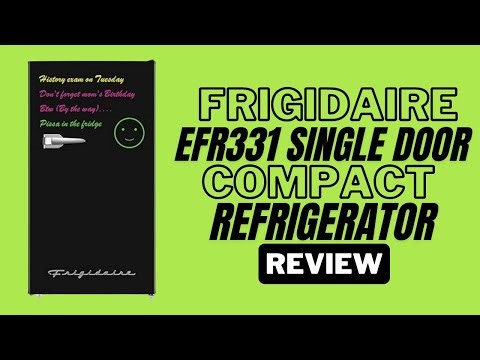 Frigidaire EFR331 Single Door Compact Refrigerator Review