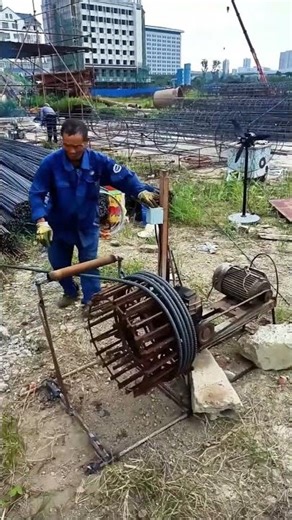 Genius Homemade Steel Coiler – But It Has a DEADLY Flaw (Fix It with a VFD !)