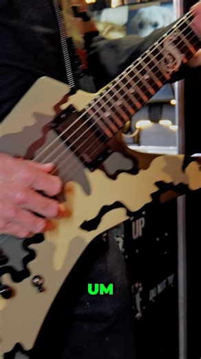The ESP Hetfield camo 😍 full video of Parkway Drives Jeff Ling rig in link 👆