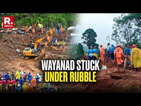 Wayanad Tunnel Landslide: At Least Five Dead, Over Nine Missing As Rescue Teams Continue Search