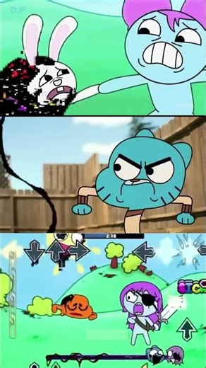 FNF Corrupted Pibby Mod vs Gumball #fnf #gumball #pibby
