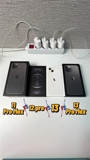 iPhone 11 Pro Max vs 12 Pro vs 13 vs 13 Pro Max Power On Boot Speed Test Comparison