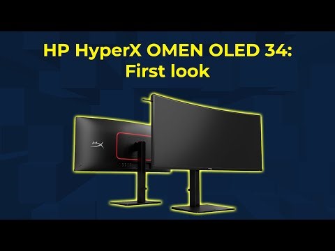 HP HyperX OMEN OLED 34: 360Hz QD-OLED Monitor | CES 2026